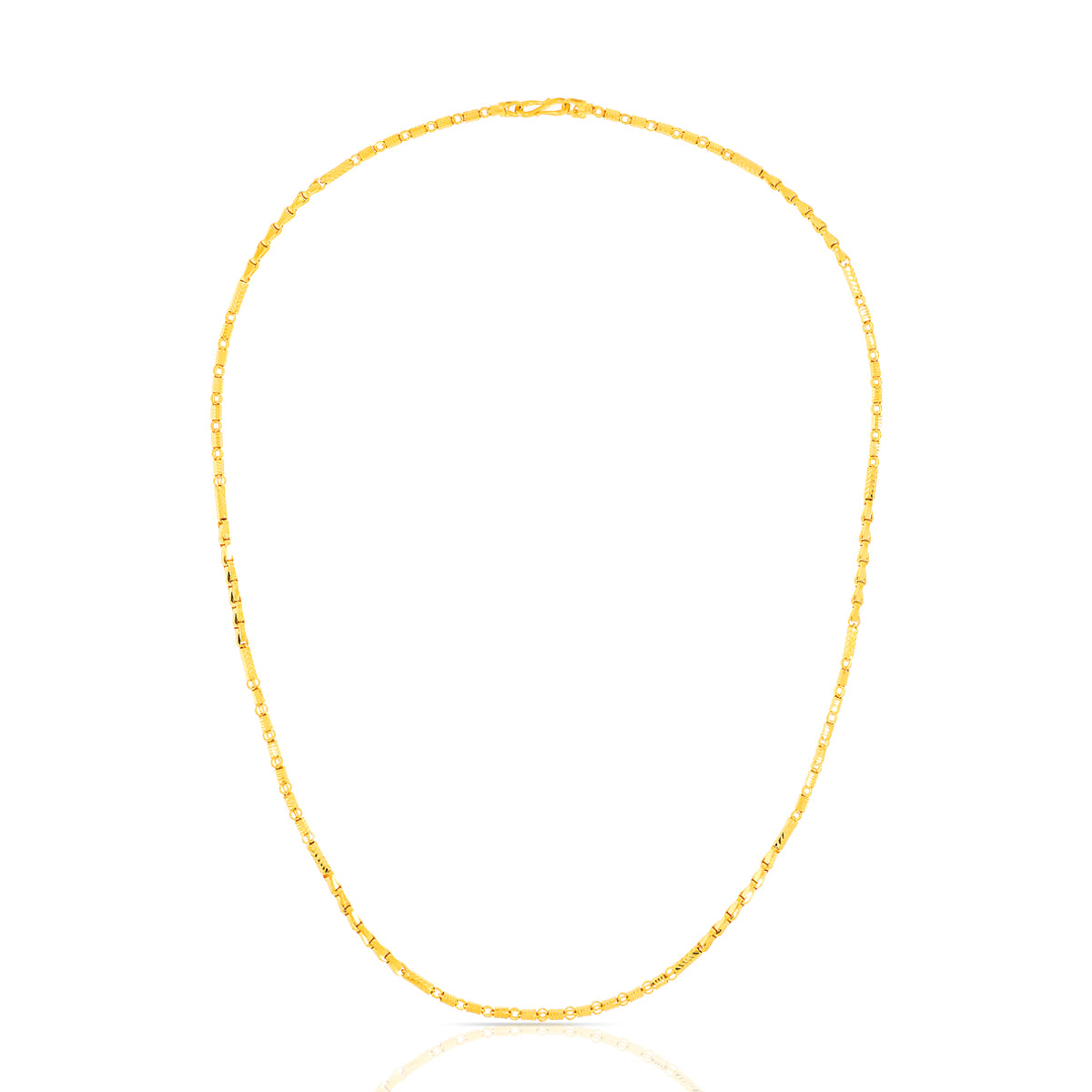 Dynamic Edge Gold Chain For Men