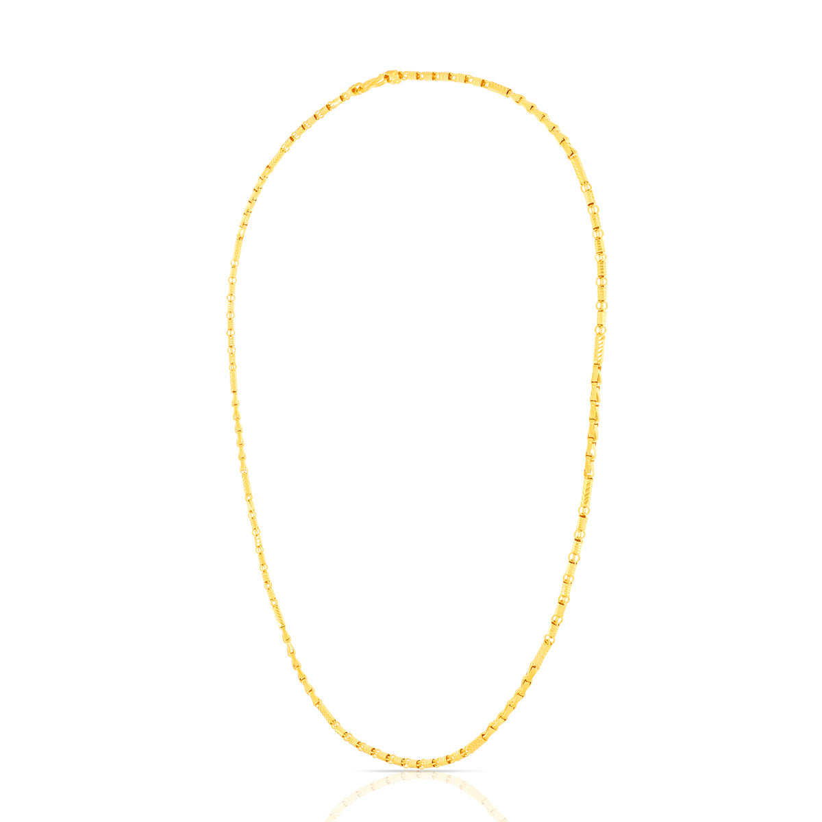 Dynamic Edge Gold Chain For Men