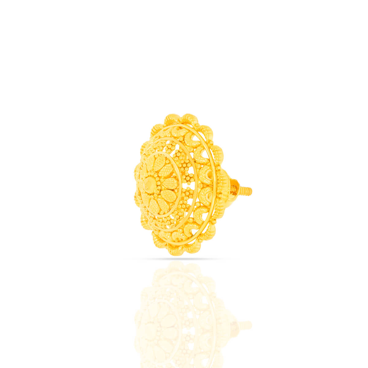 Golden Bloom Studs for Daily Grace