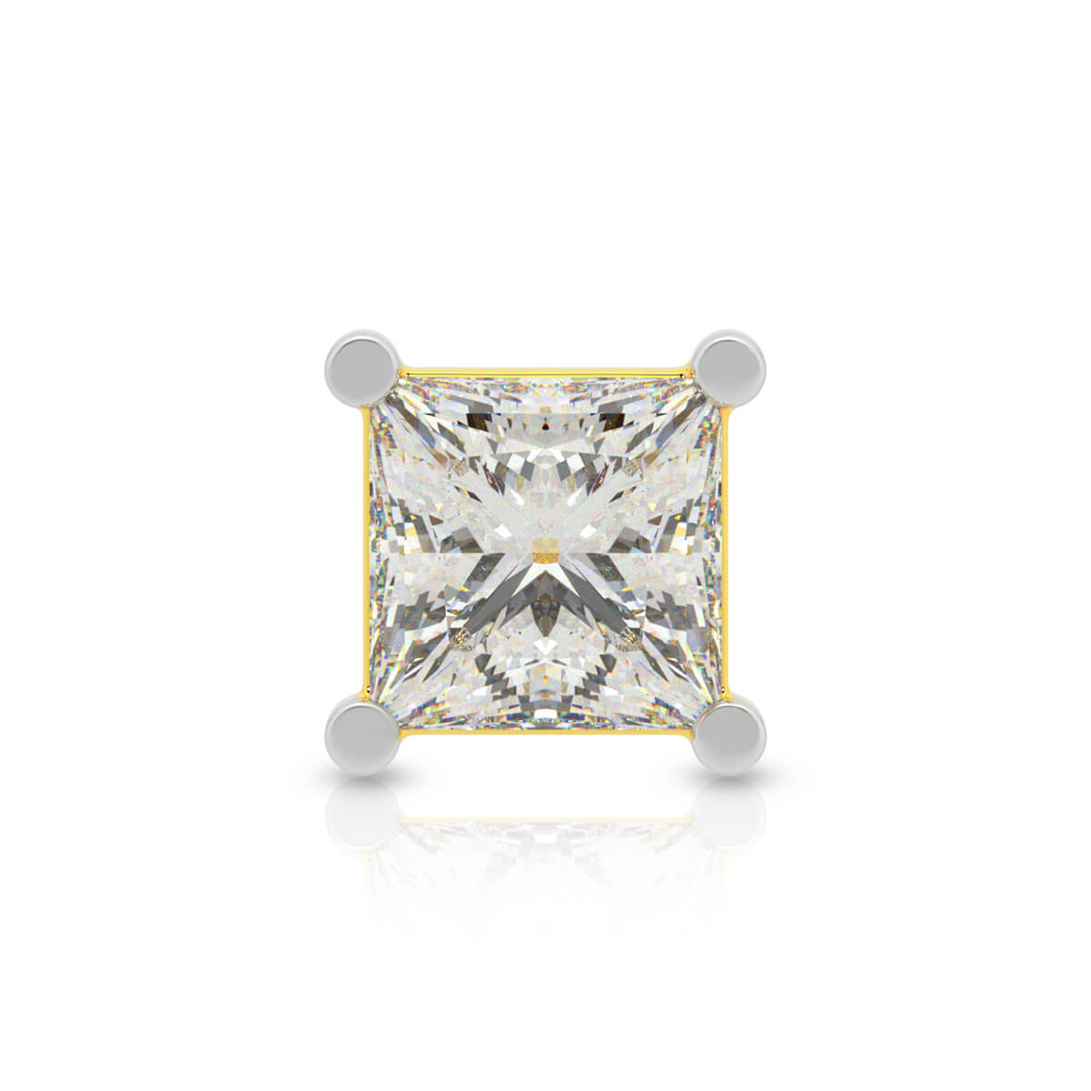 Splendour Shine Men Gold Studs