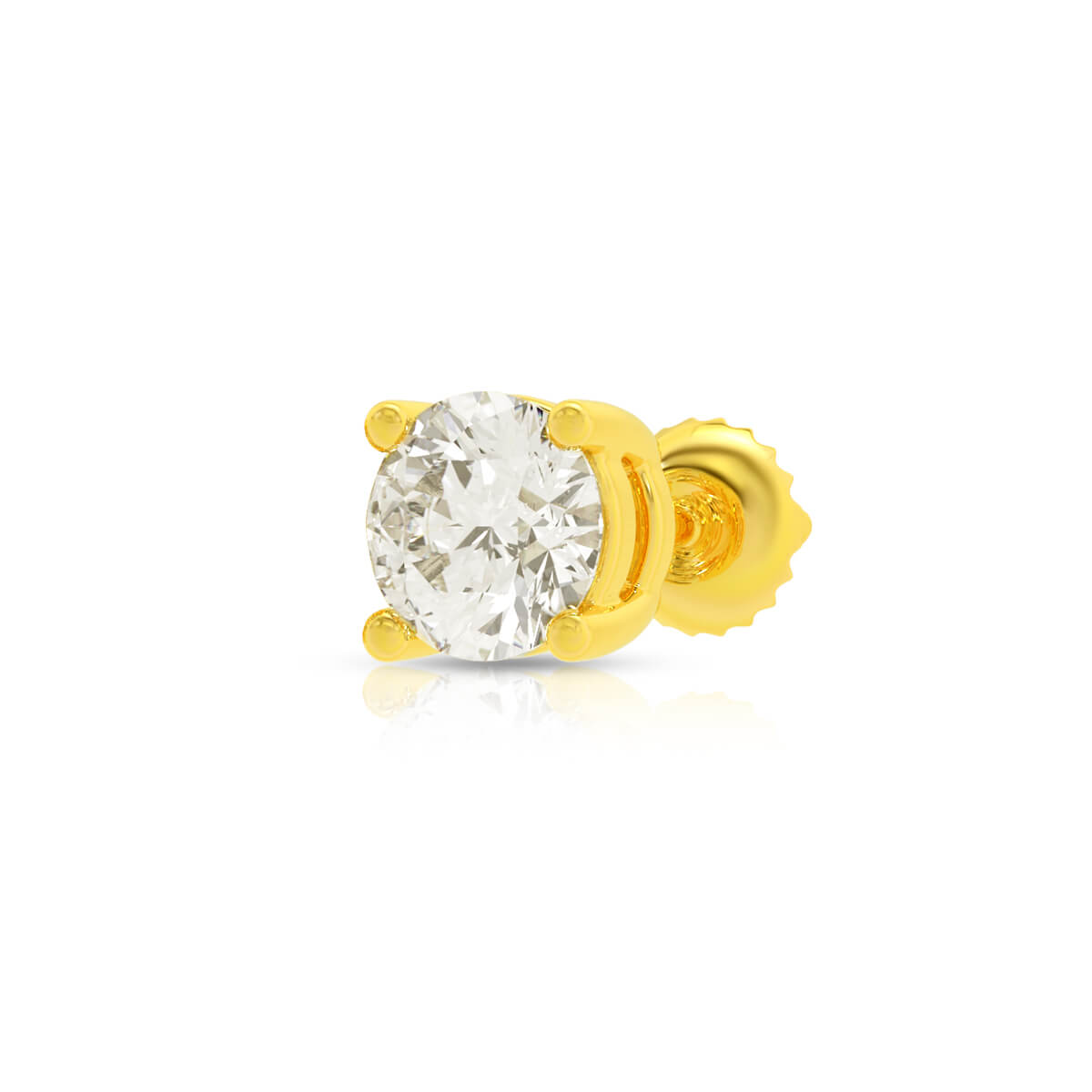 Whisper Light 22K Gold Studs
