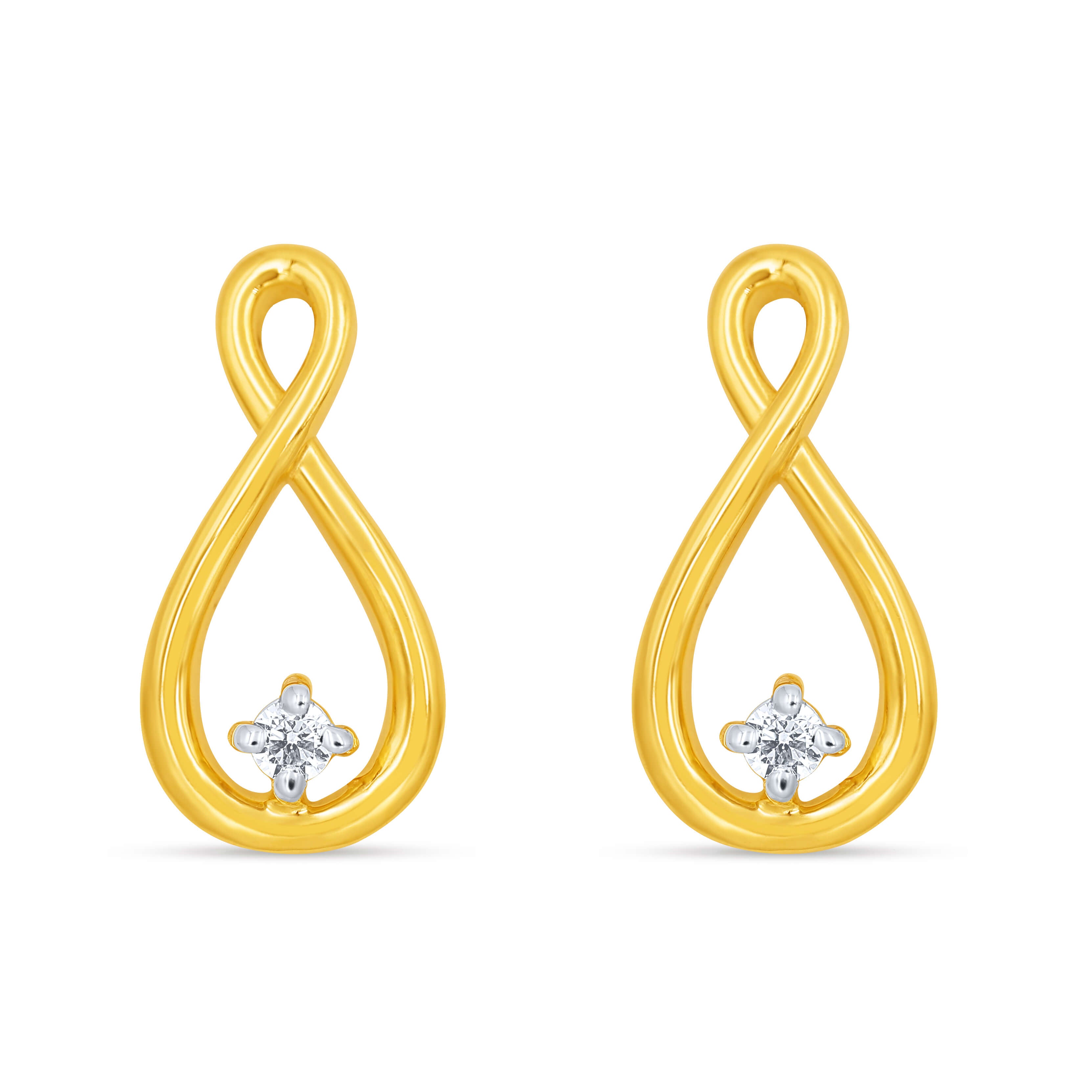 Dawn Dew Glow Gold Studs