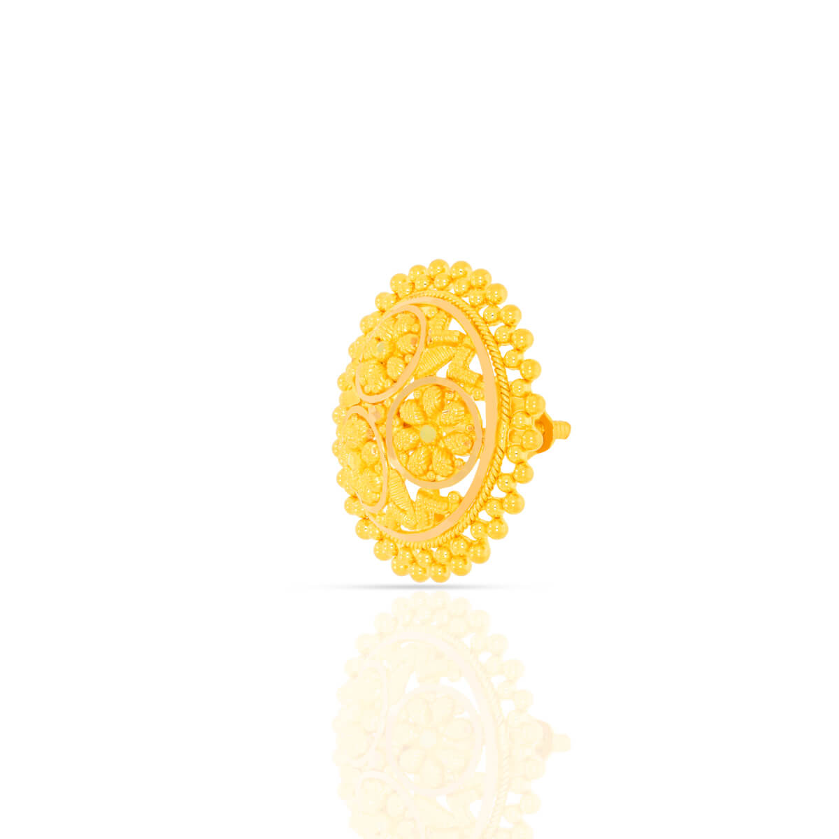 Minimalist and Bold 18K Gold Studs