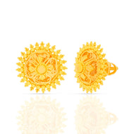 Sunbeam Radiance Gold Studs for Women