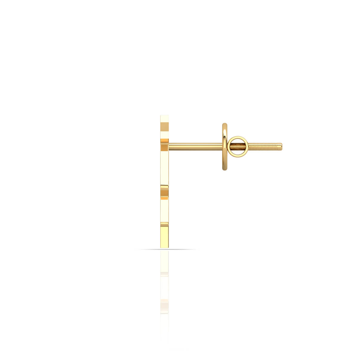 Cute Xmas Tree 22K Studs