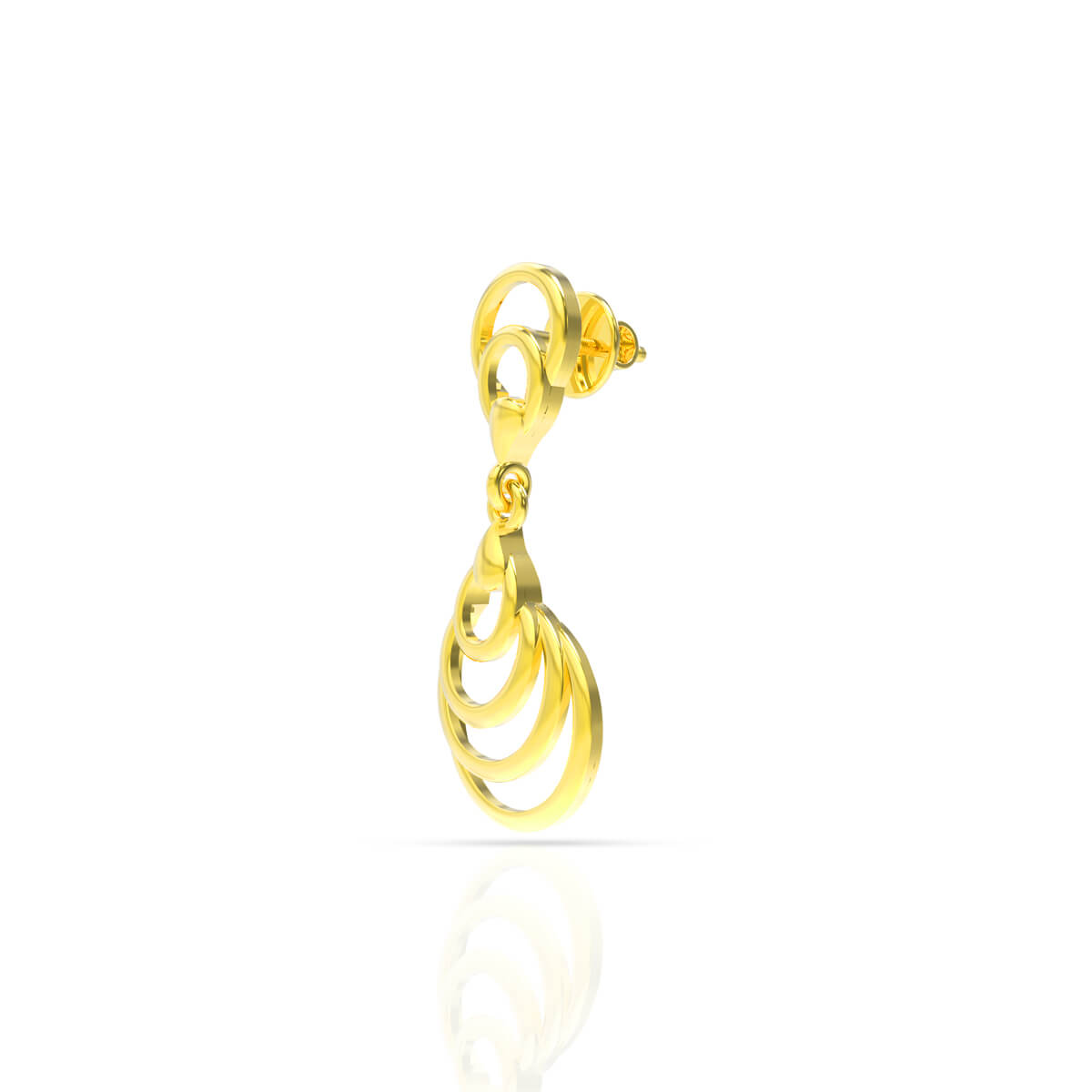 Forever Graceful 18K Gold Danglers