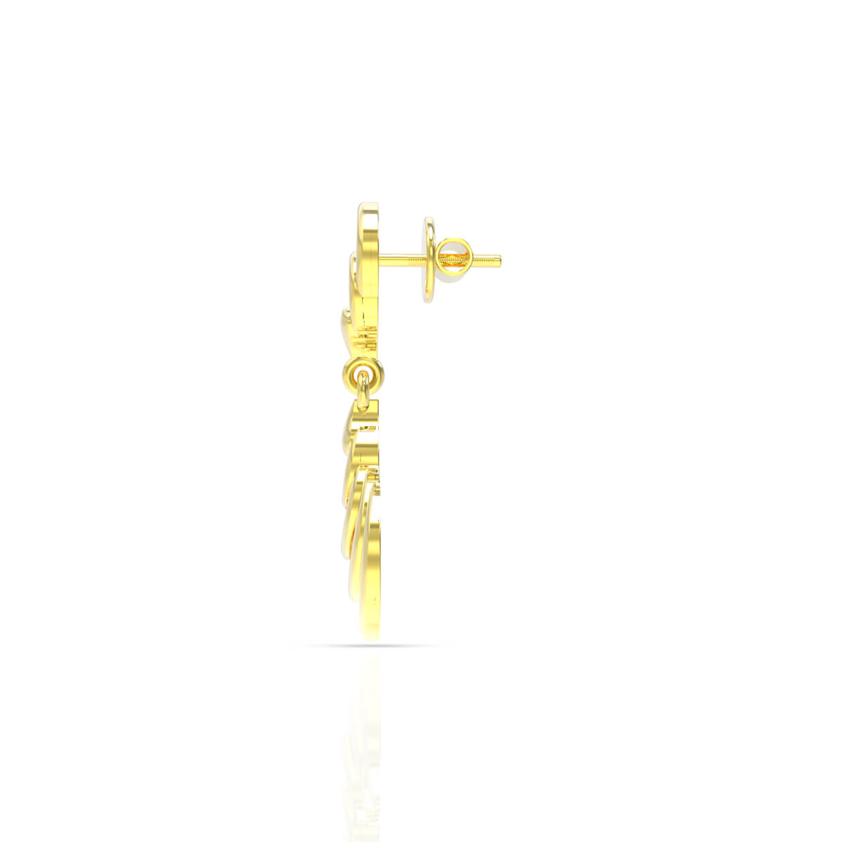 Forever Graceful 18K Gold Danglers