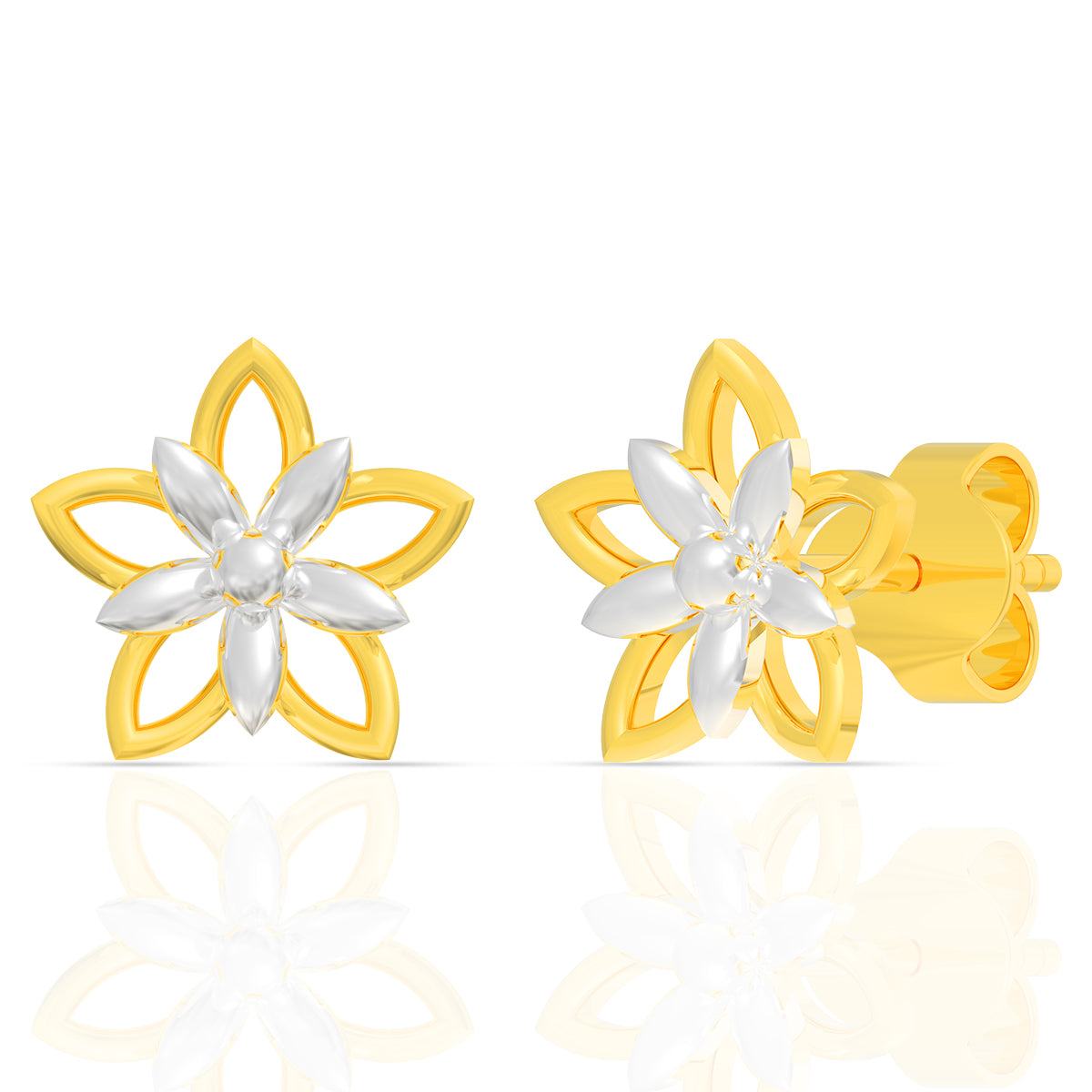 Spring Whisperer 18K Gold Studs