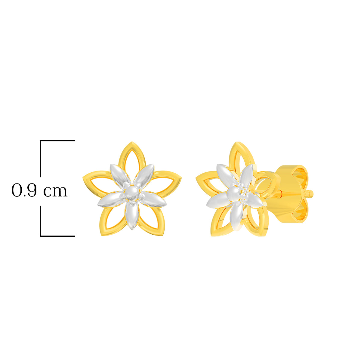 Spring Whisperer 18K Gold Studs