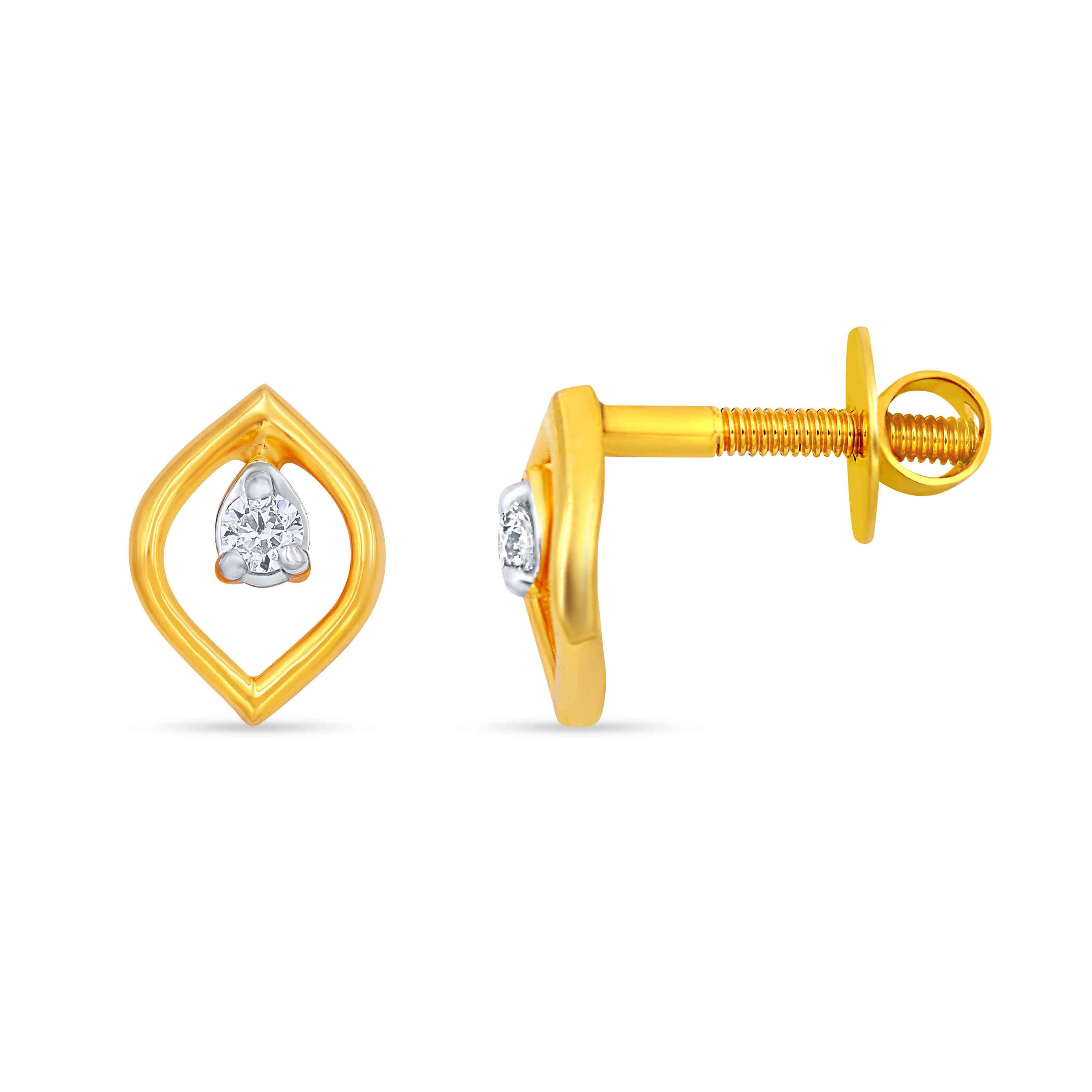 Nova Glaze Gold Studs