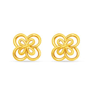 Autumn Grace 18K Gold Studs