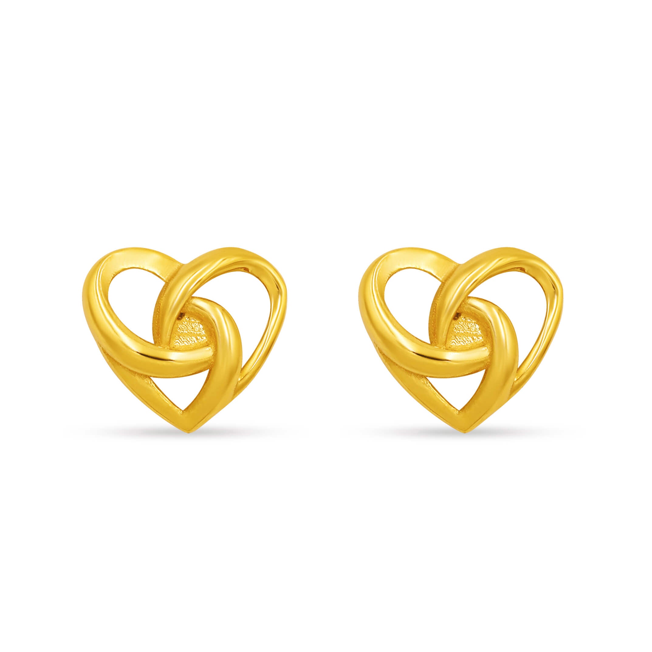 Quiet Promise 22K Gold Studs