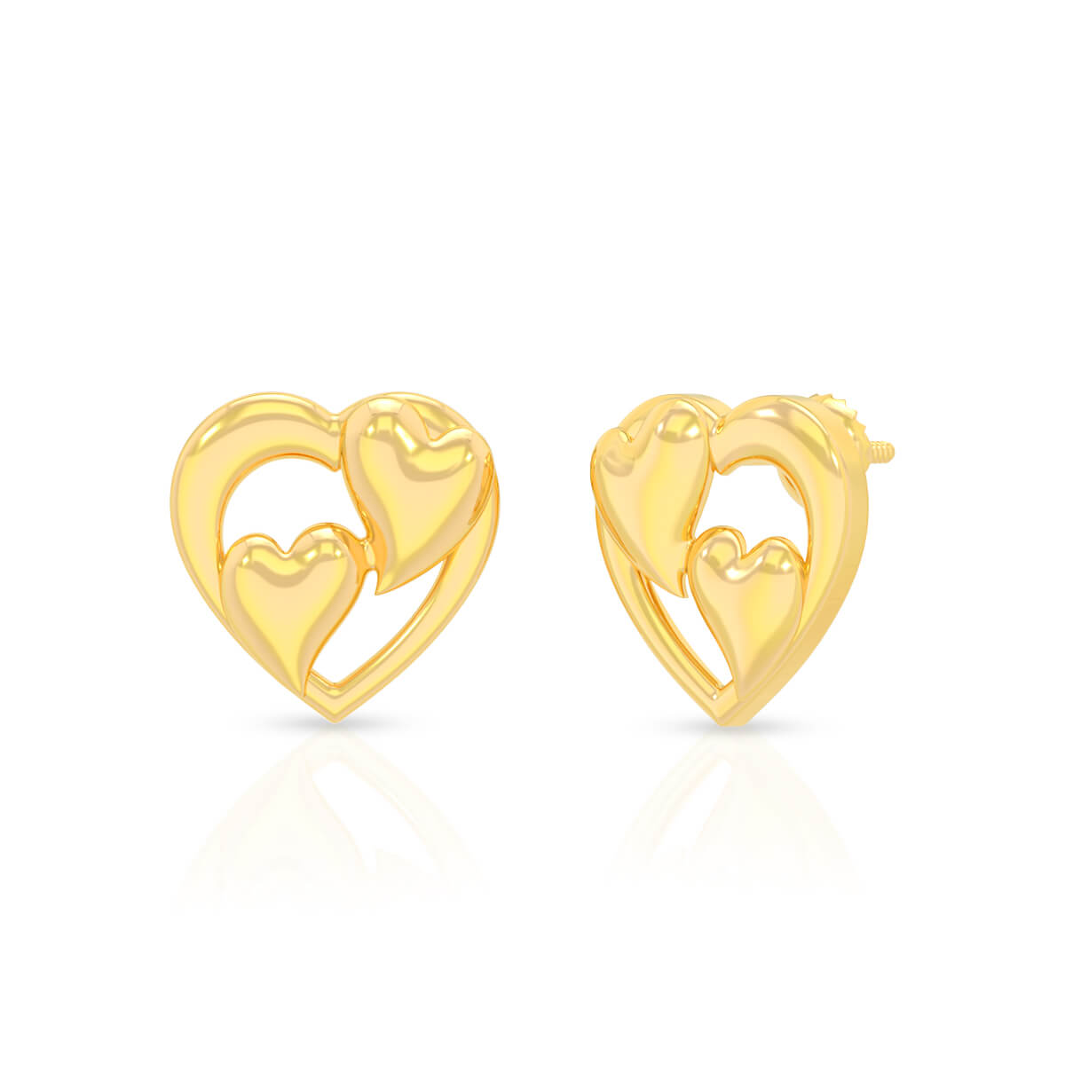 Promise Forever 22K Gold Studs