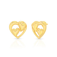 Promise Forever 22K Gold Studs
