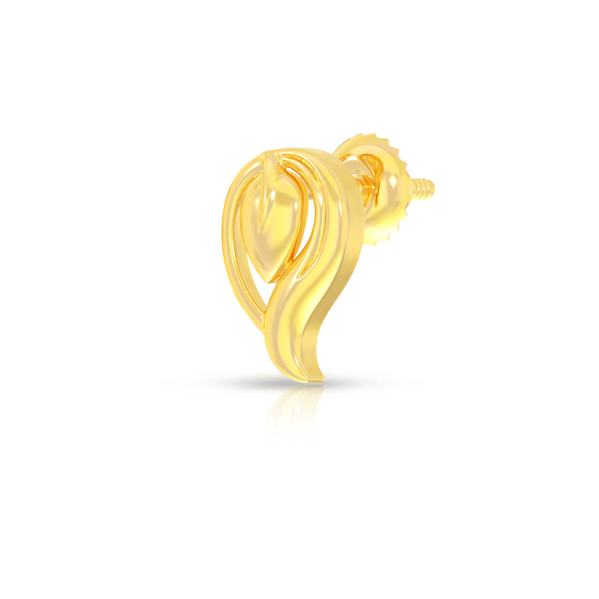 Captivating Sauve 22K Gold Studs