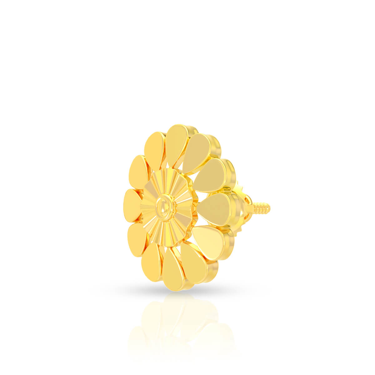 Eden Blossom 22K Gold Studs