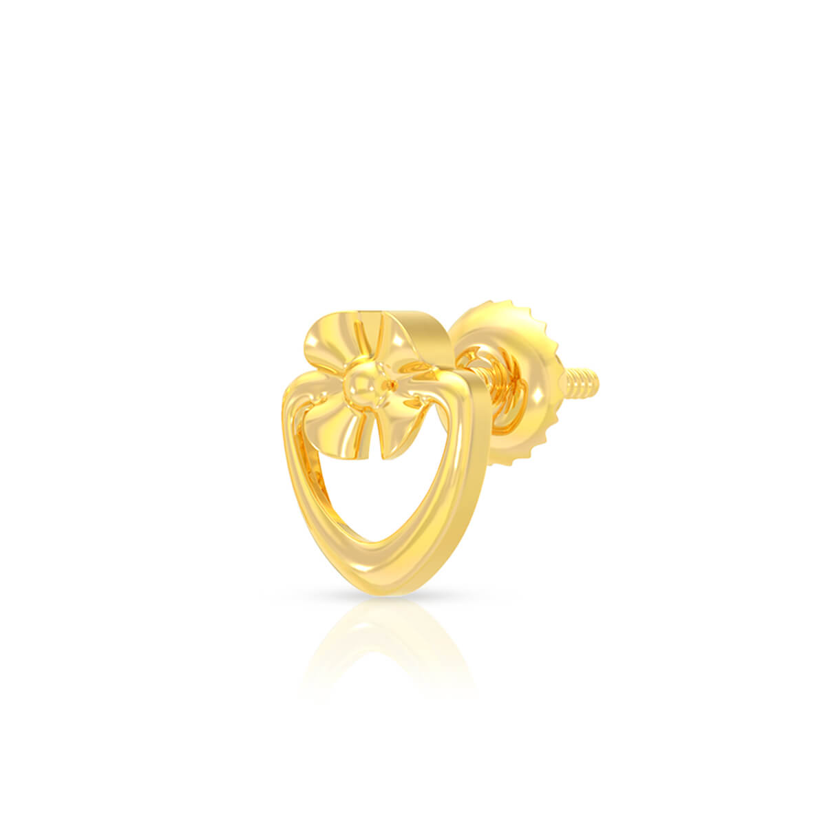 Glorious Bloom 22K Gold Studs