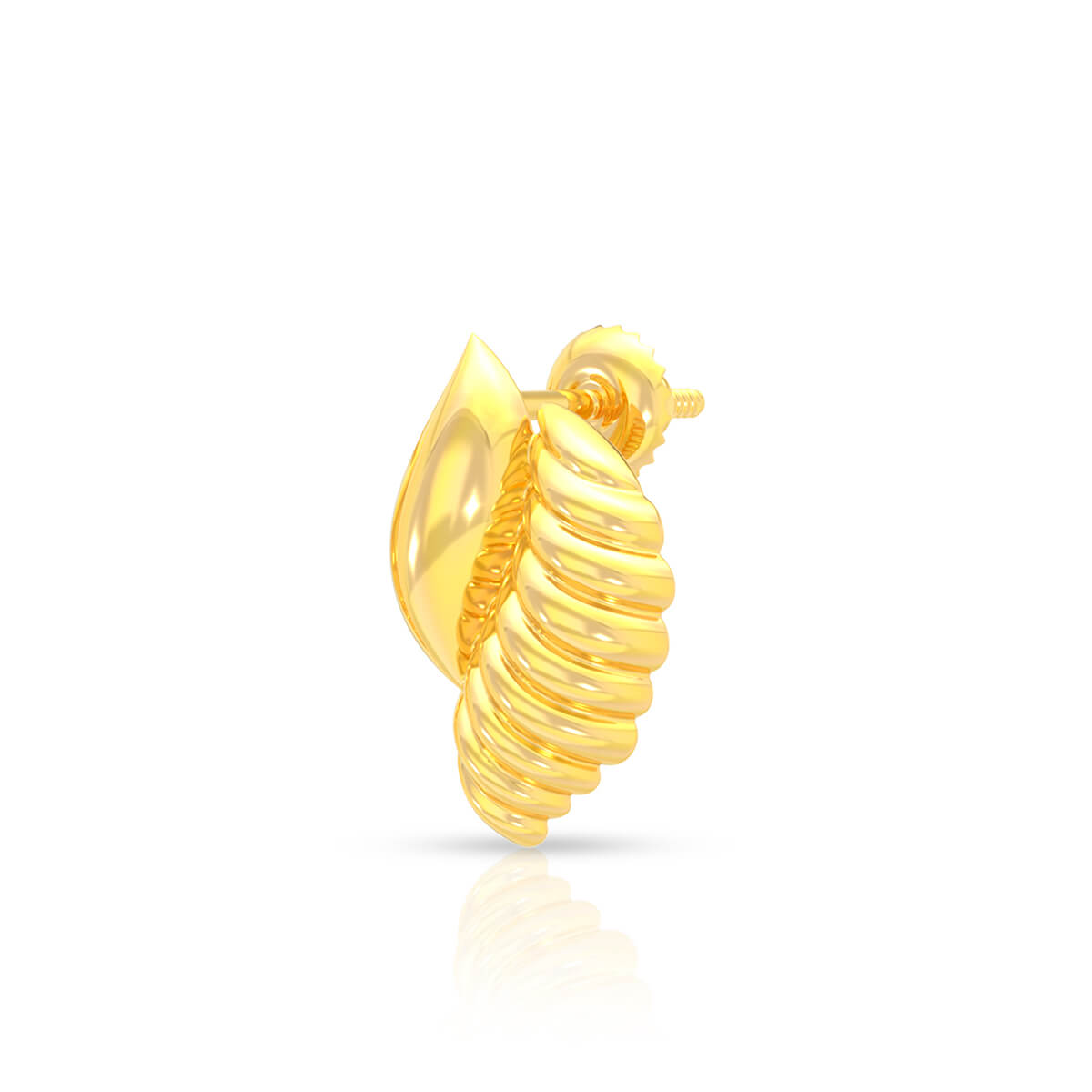 Alluring Glory 22K Gold Studs