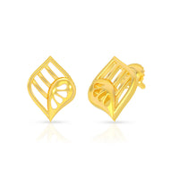 Fascinating Gleam 22K Gold Studs