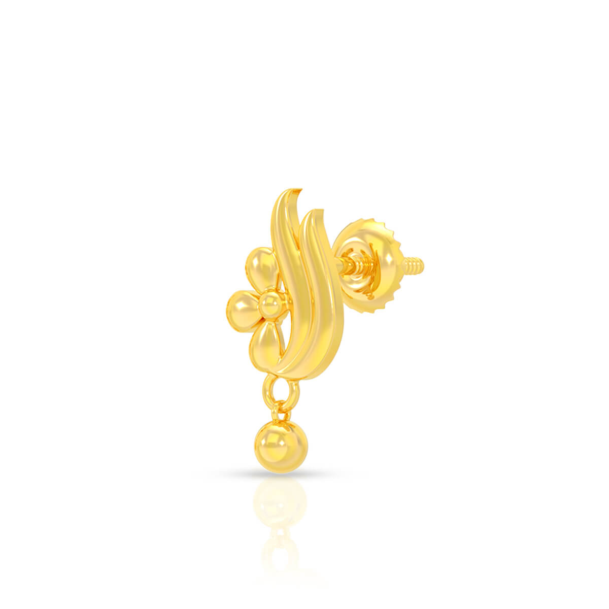 Flora Bleam 22K Gold Studs