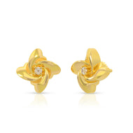 Mesmeric Blossom 22K Gold Studs