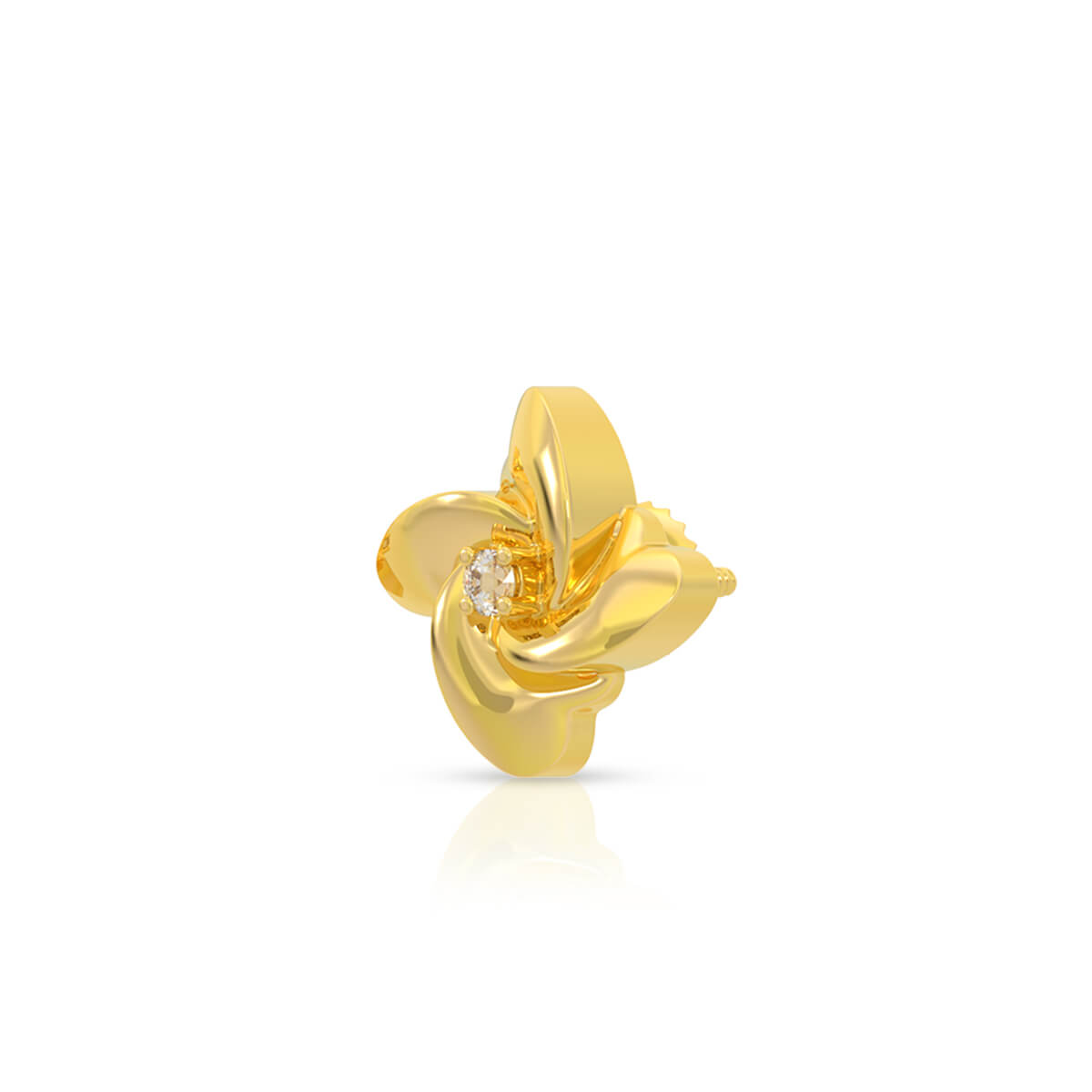 Mesmeric Blossom 22K Gold Studs