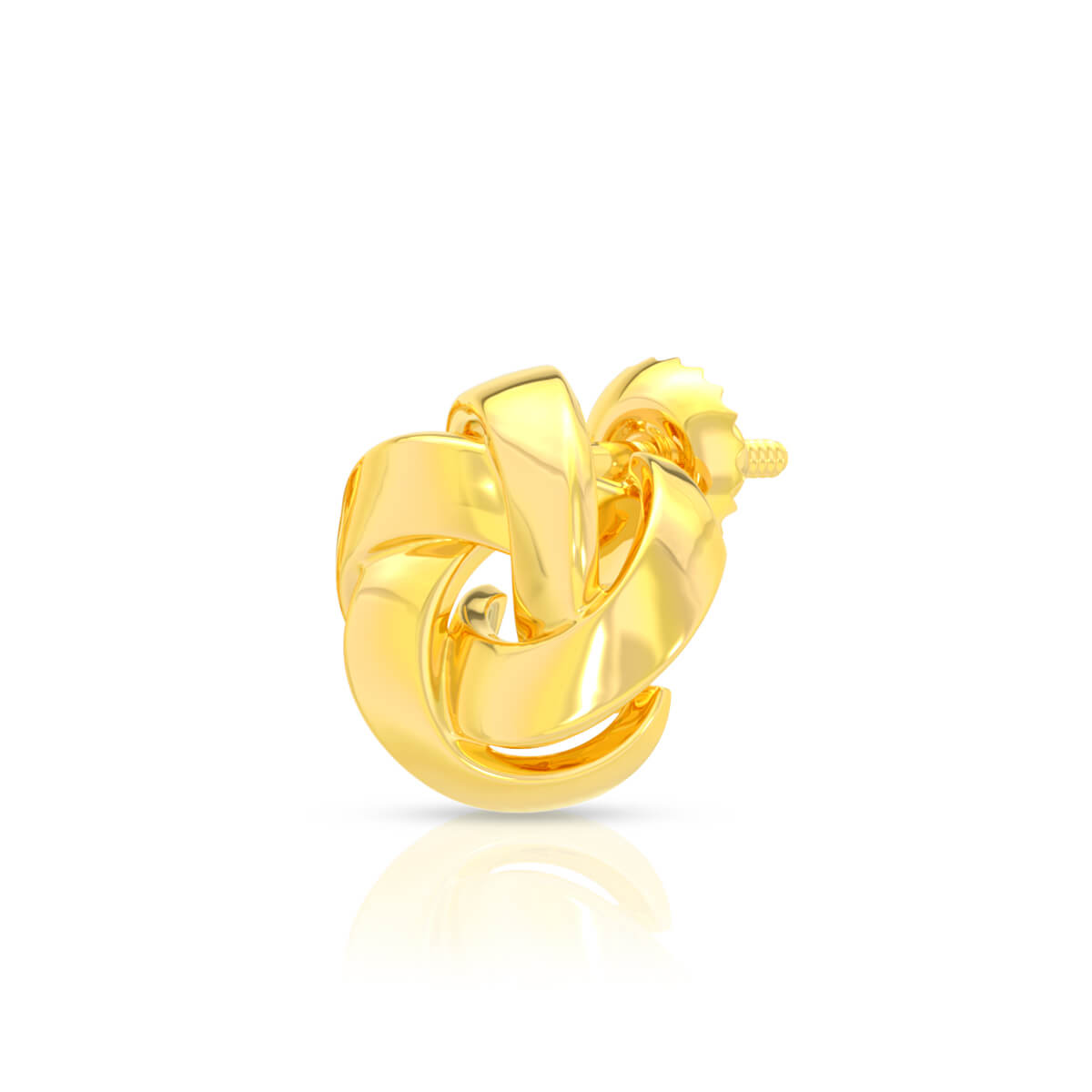 Mesmeric Rose 22K Gold Studs