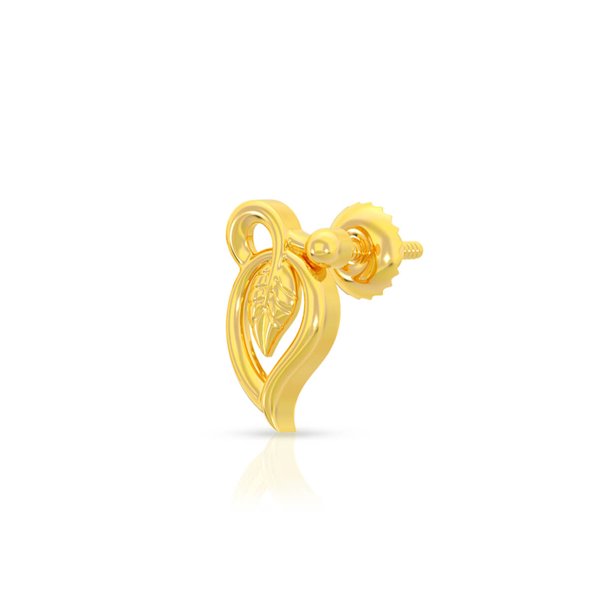 Lushy Lustre 22K Gold Studs