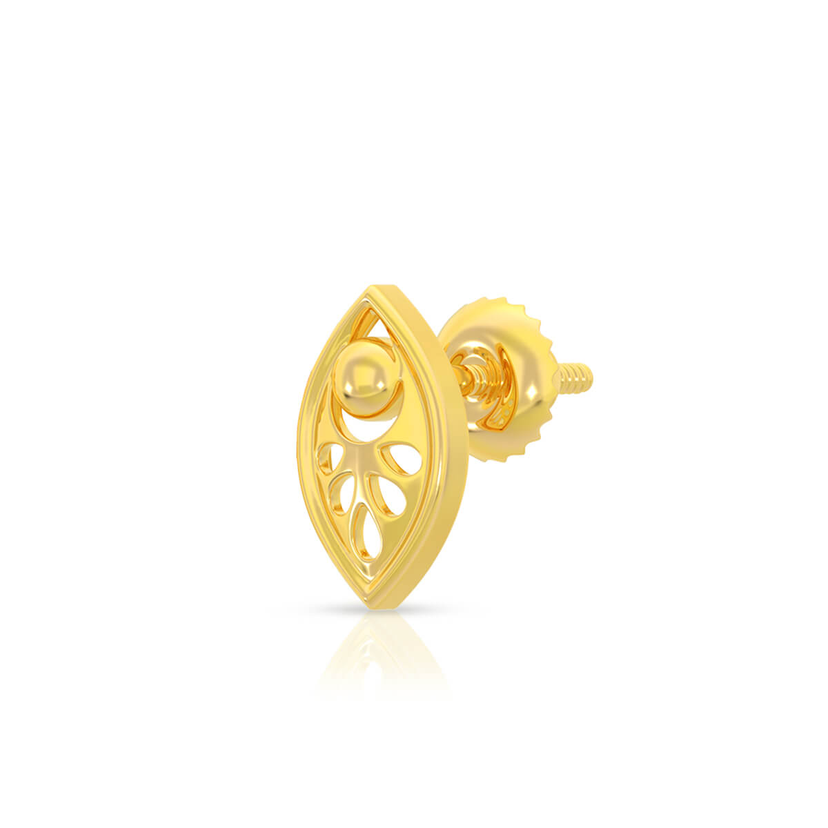 Luxe Shine 22K Gold Studs