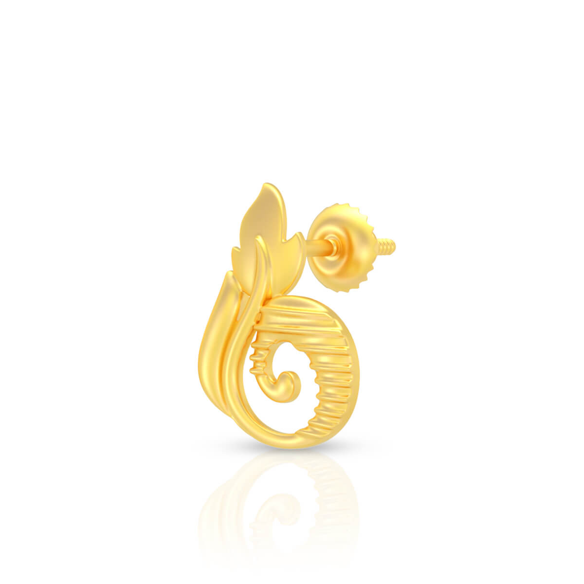 Flora Echo 22K Gold Studs