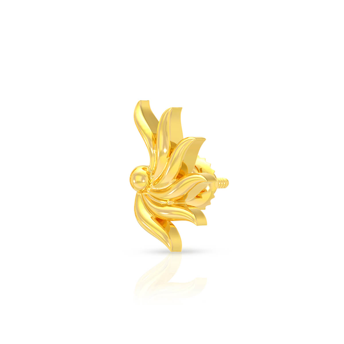 Wings of Fire 22K Gold Studs