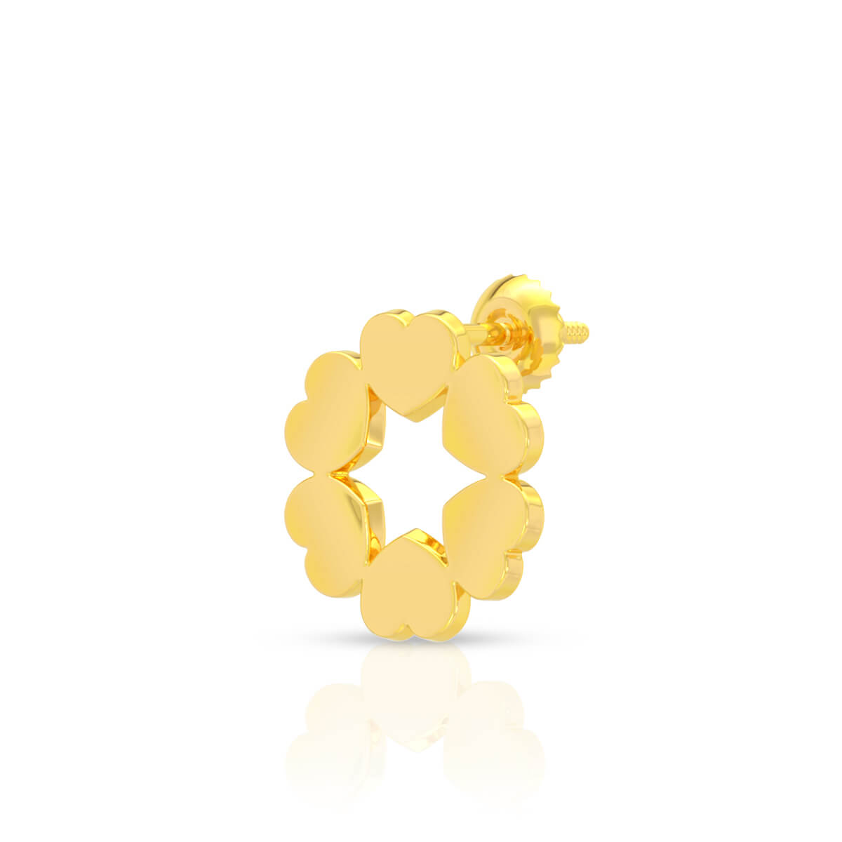 Pretty and Petite Glow 22K Gold Studs