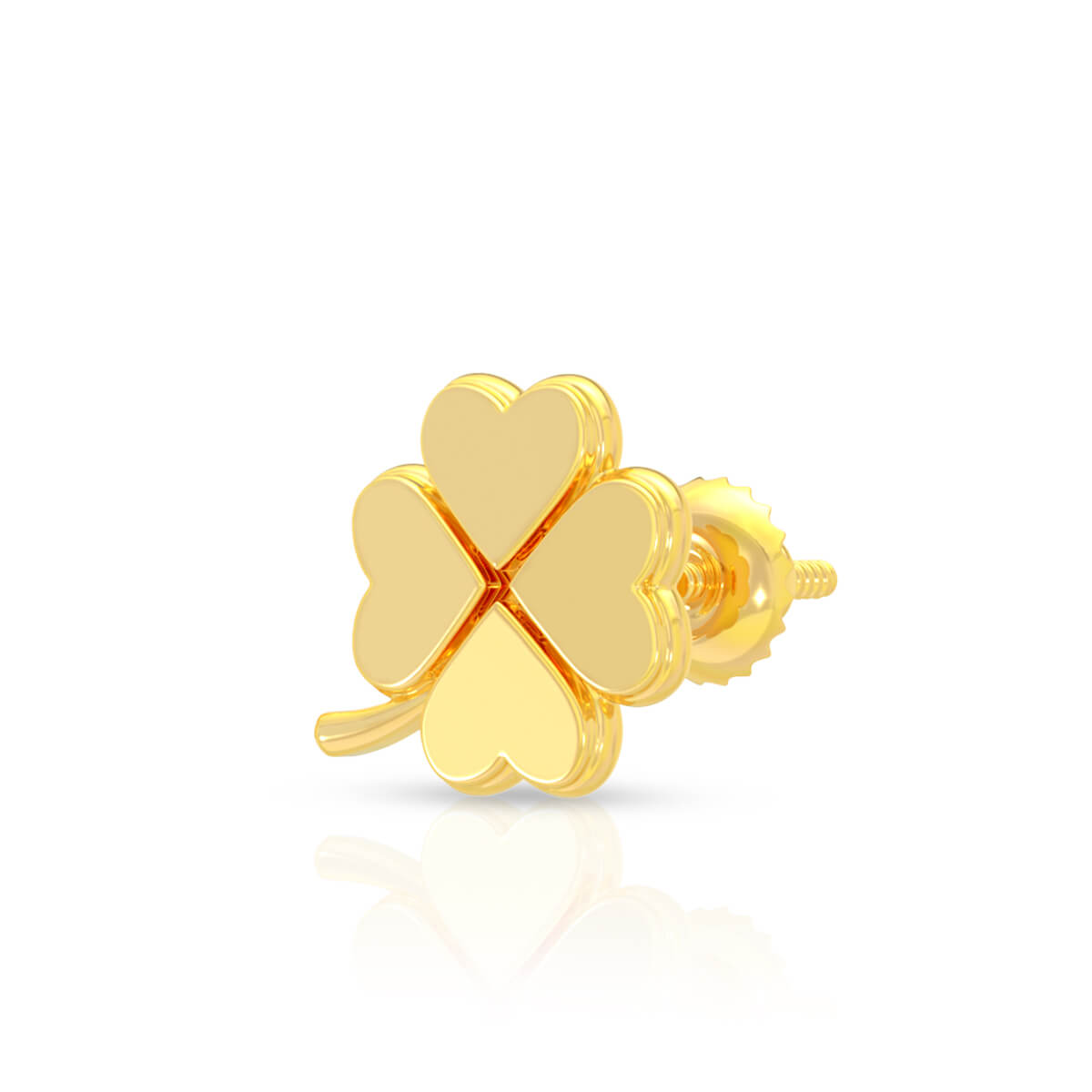 Beautiful Flora Grace 22K Gold Danglers