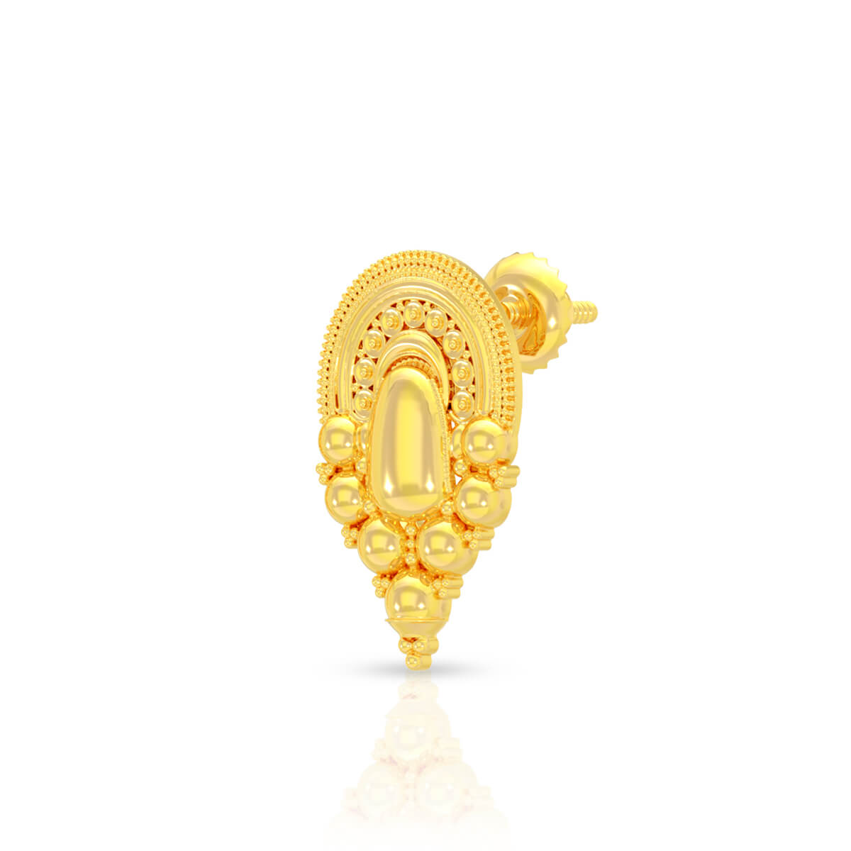 Regal Essence 22K Gold Danglers