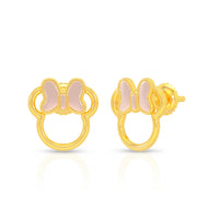 Cute Hello Kitty 22K Gold Earrings for Kids