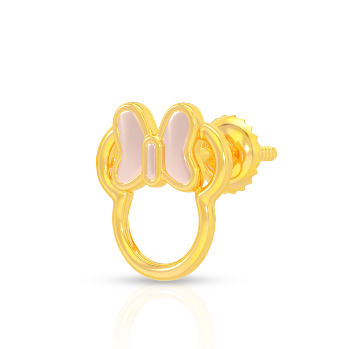 Cute Hello Kitty 22K Gold Earrings for Kids