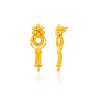 Floral Dangler Earrings for Soft Elegant Look