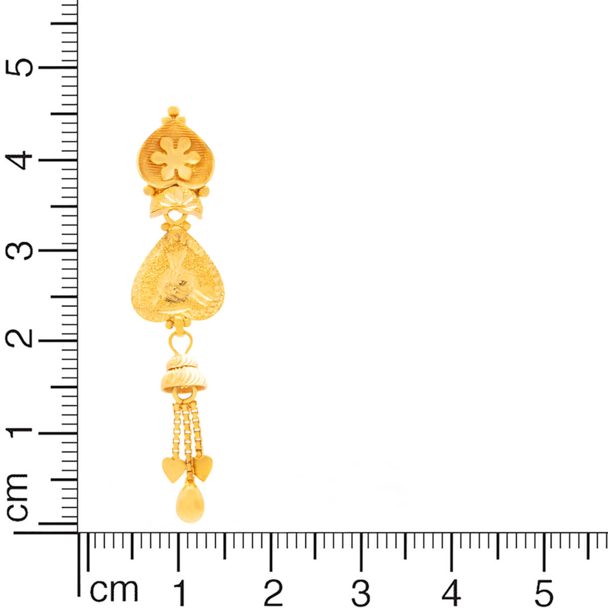 Sunbeam Minimalist 22K Gold Danglers
