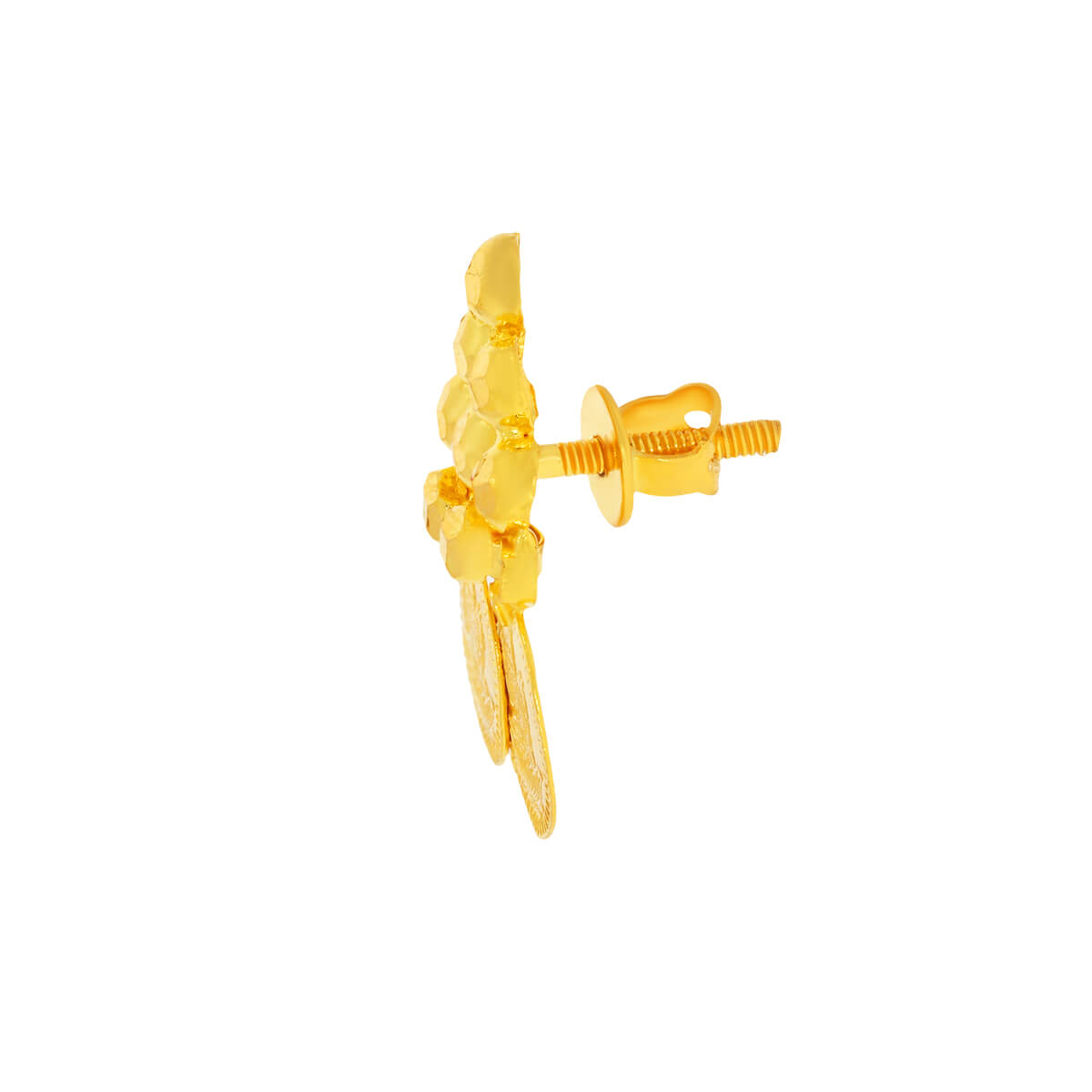 22K Gold Studs with Divine Elegance