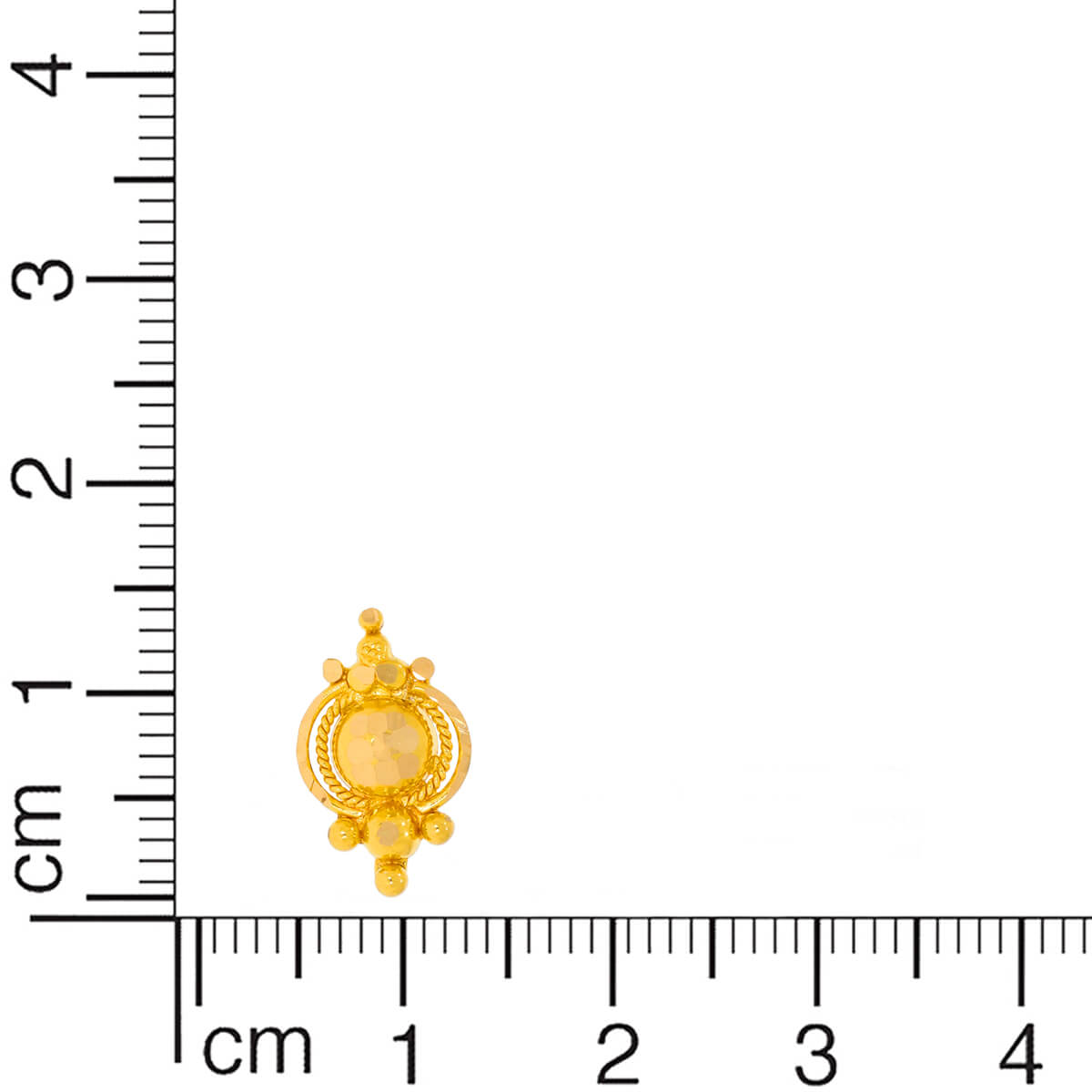 22K Gold Stud Earrings For Soft Charm
