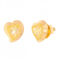 22K Gold Stud Earrings for a Lovely Flair
