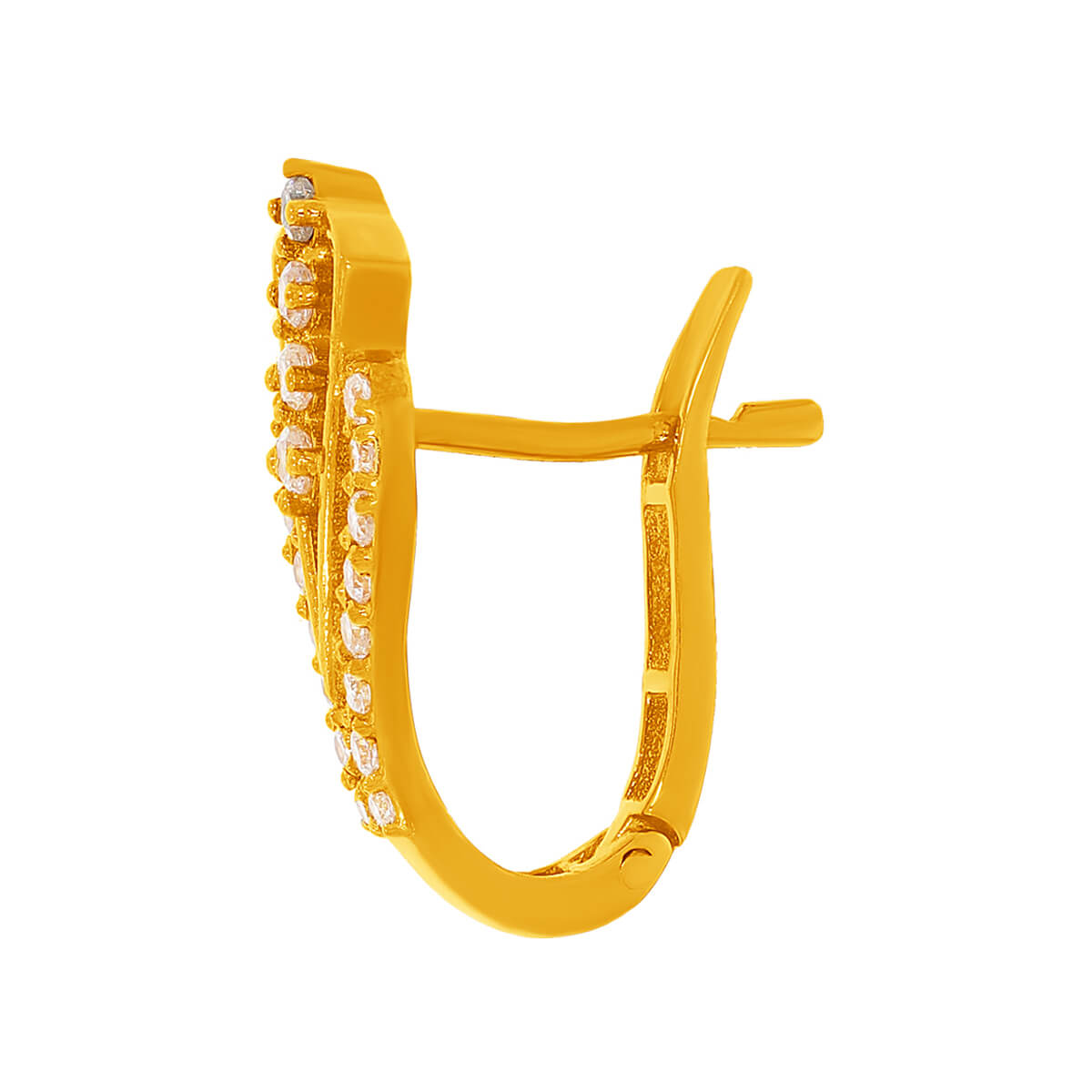 18K Gold Hoop Earrings For a Dazzling Touch