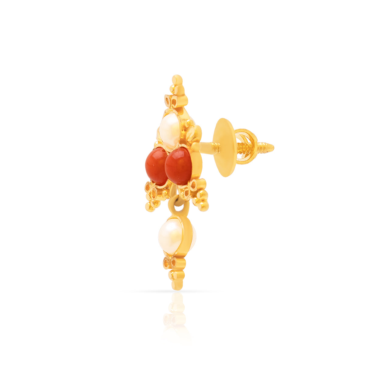 Simple 22K Gold Studs for Daily Shine
