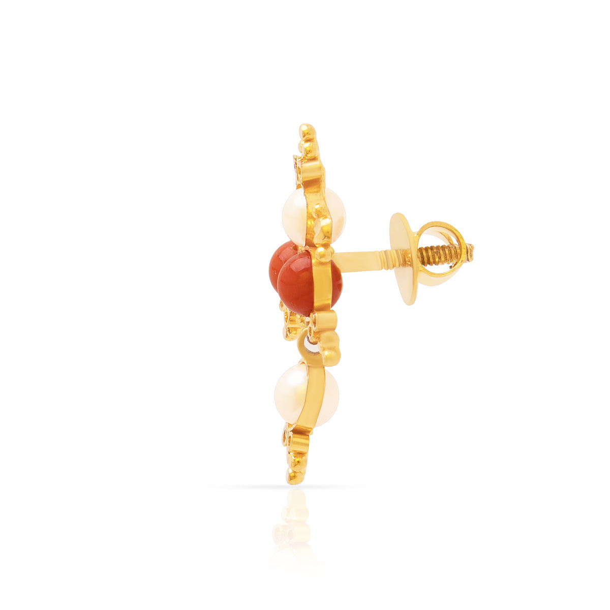 Simple 22K Gold Studs for Daily Shine