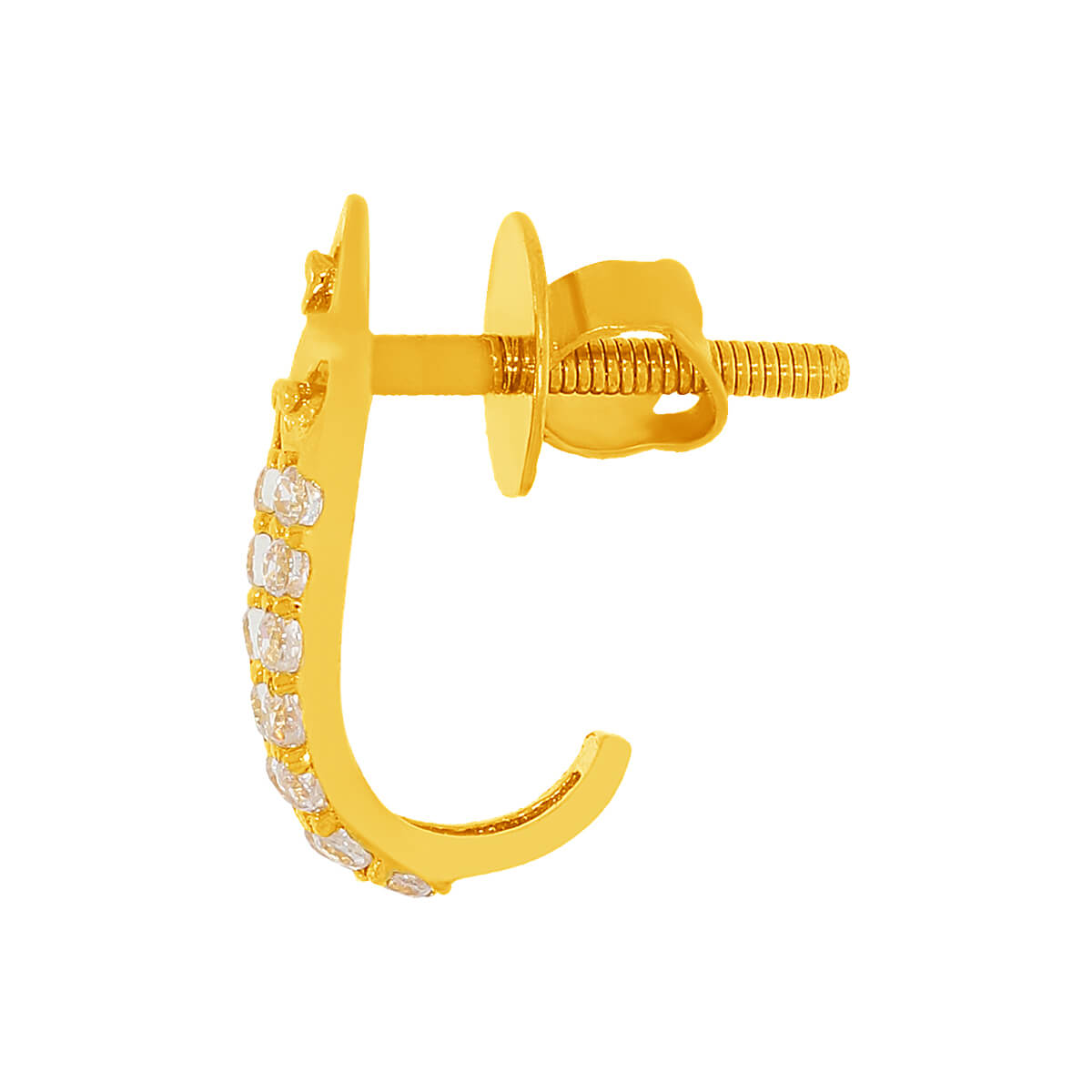 Daily Radiance 22K Gold Hoop Earrings