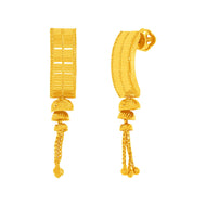 Minimal Elegance 22K Gold Hoops