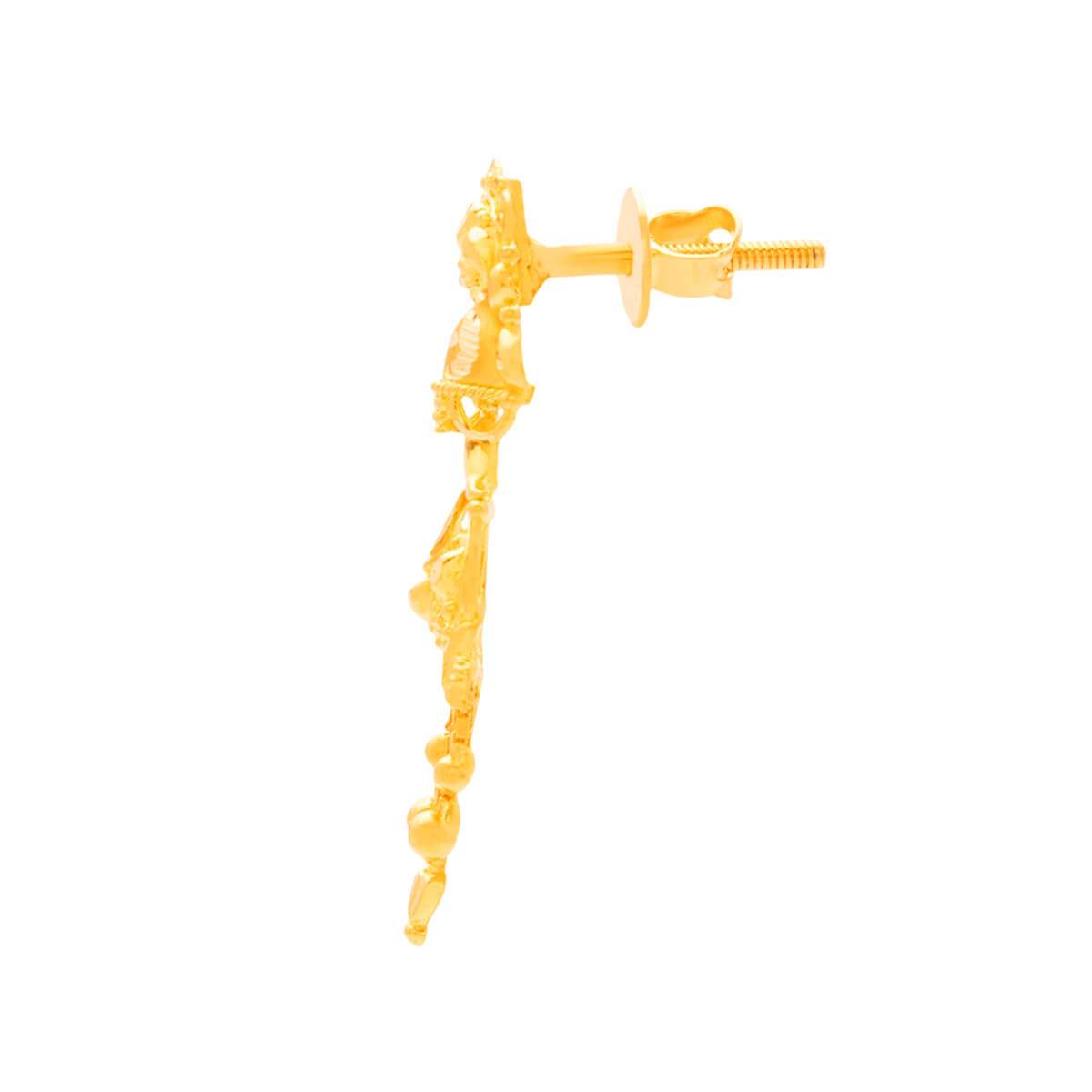 Crafting Elegance Classic Gold Dangler Earrings