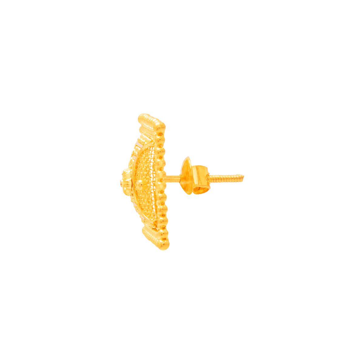 Captivating Square Gold Stud Earrings for Daily Wear