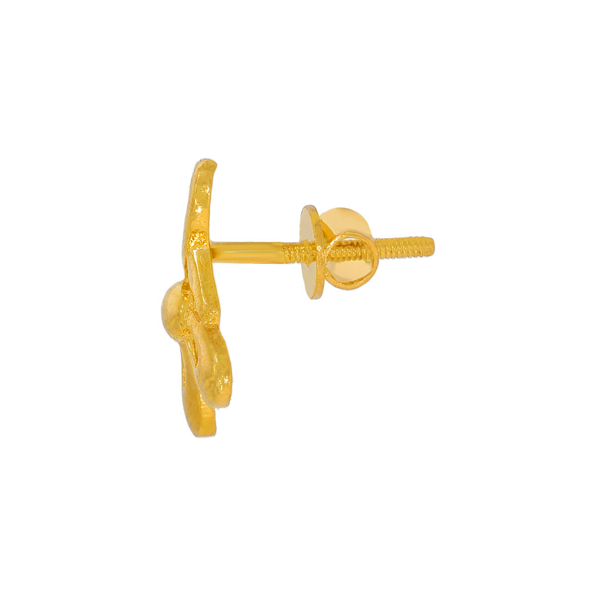 Dainty Enigmatic 22K Gold Studs