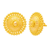 22K Sunlit Radiance Gold Studs